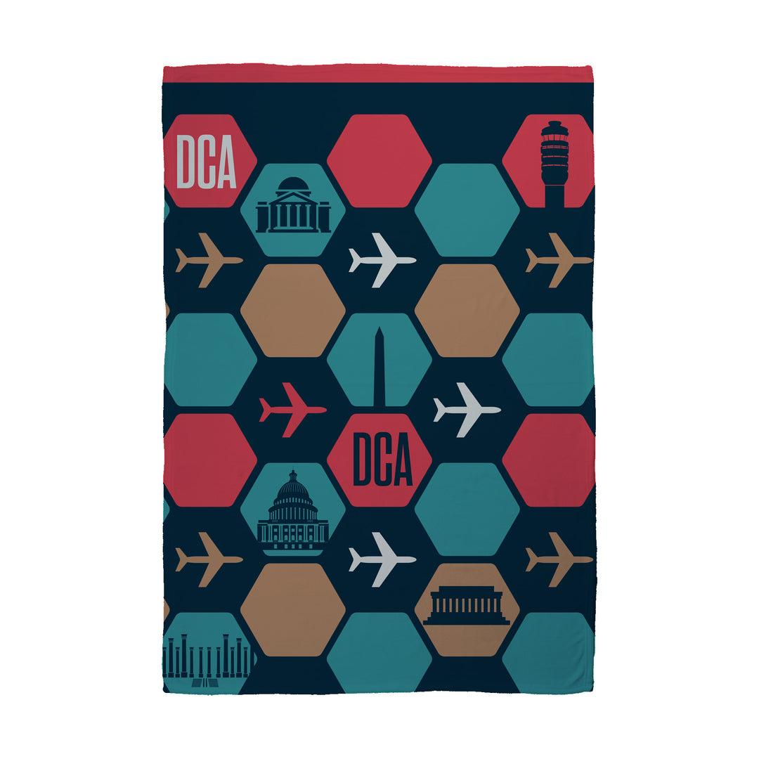 DCA Pattern Travel Blanket