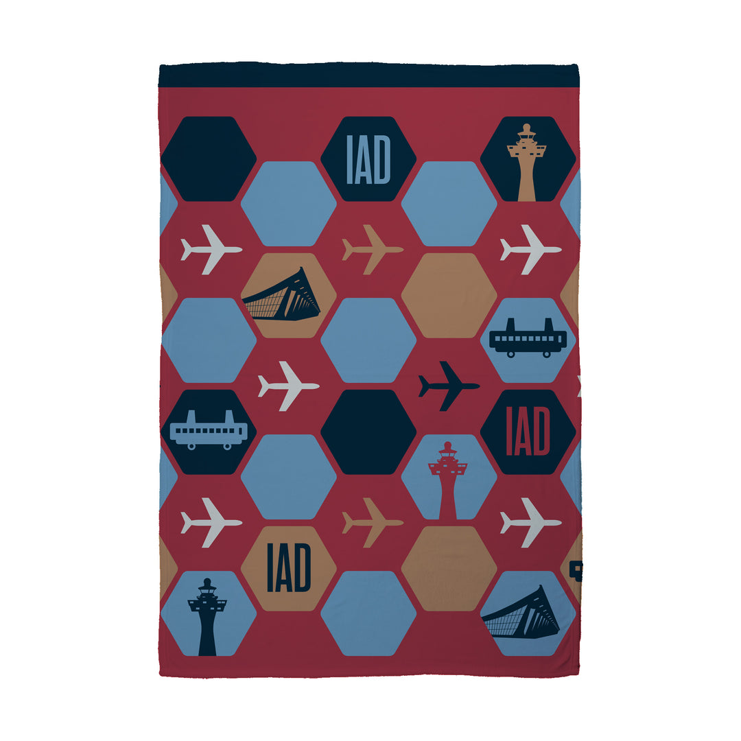 IAD Pattern Travel Blanket