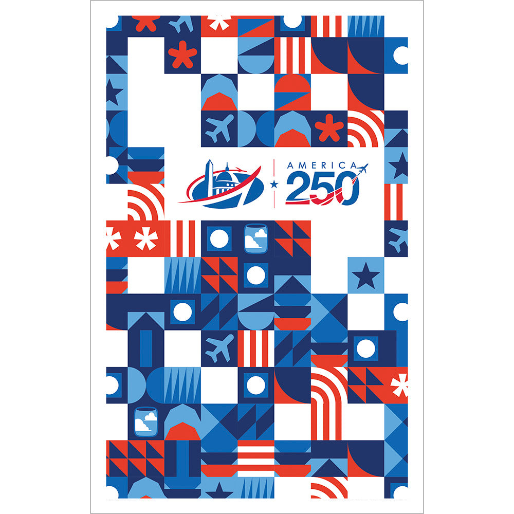 Washington Airports / America 250 Print