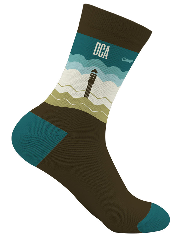 DCA Control Tower Socks