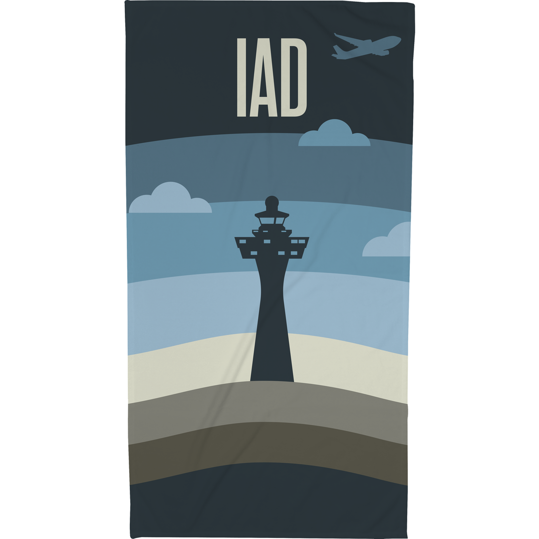 Dulles International (IAD) Tower Towel